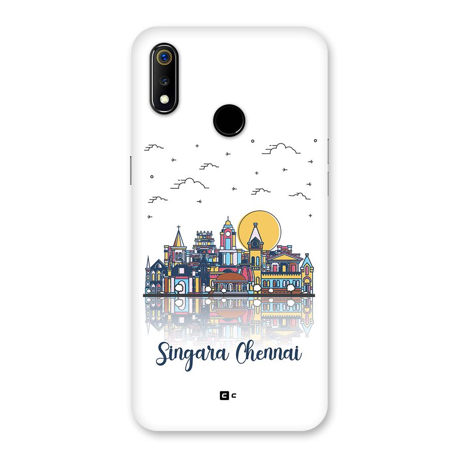 Chennai City Back Case for Realme 3