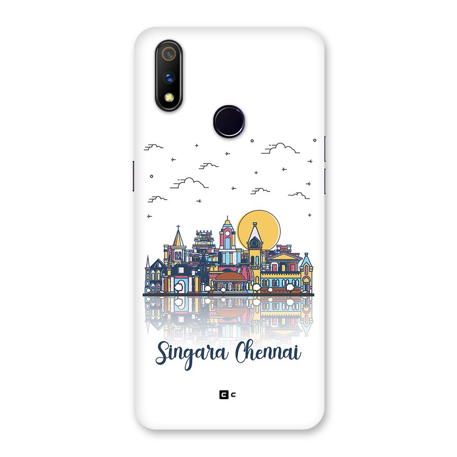Chennai City Back Case for Realme 3 Pro