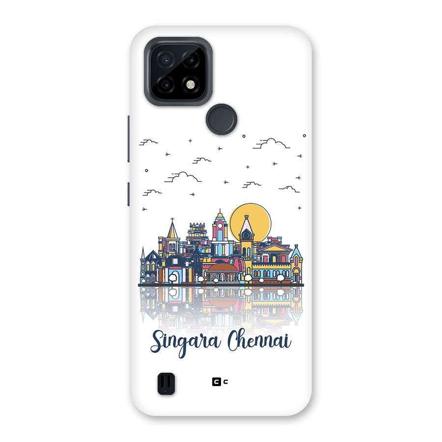 Chennai City Back Case for Realme C21