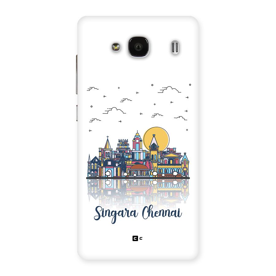 Chennai City Back Case for Redmi 2