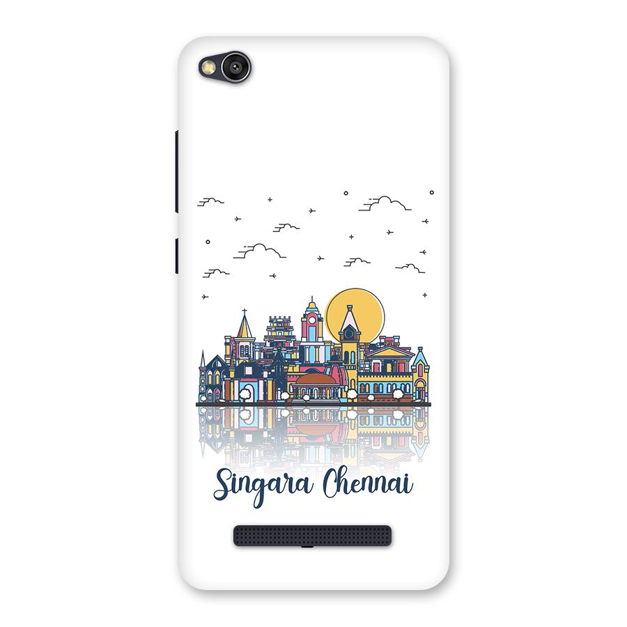 Chennai City Back Case for Redmi 4A