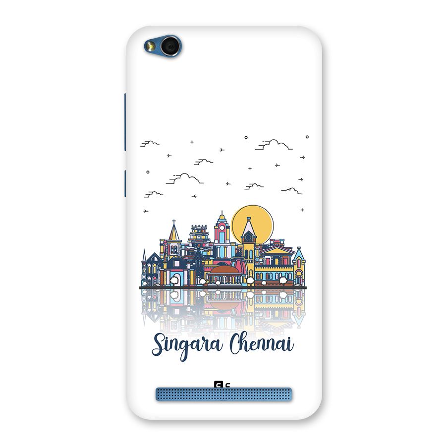 Chennai City Back Case for Redmi 5A