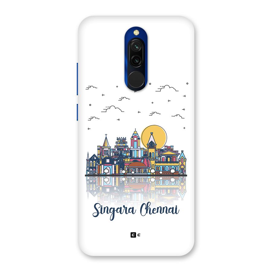 Chennai City Back Case for Redmi 8
