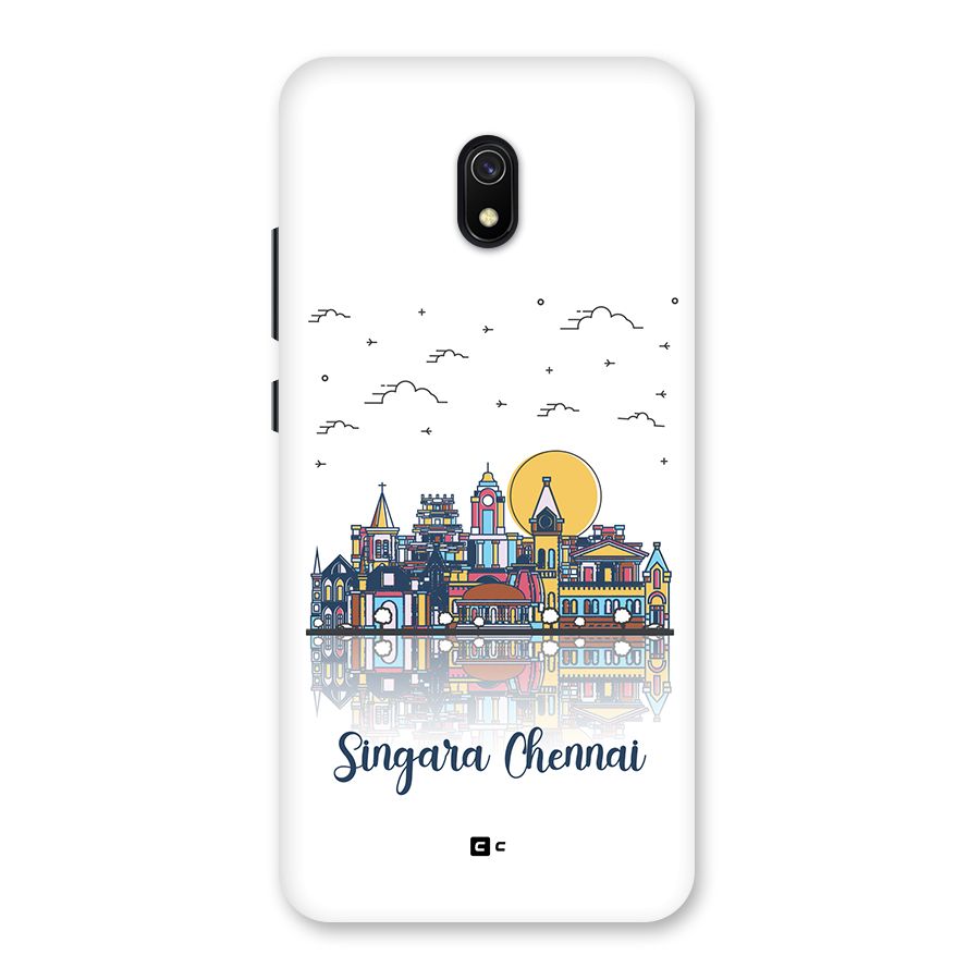 Chennai City Back Case for Redmi 8A