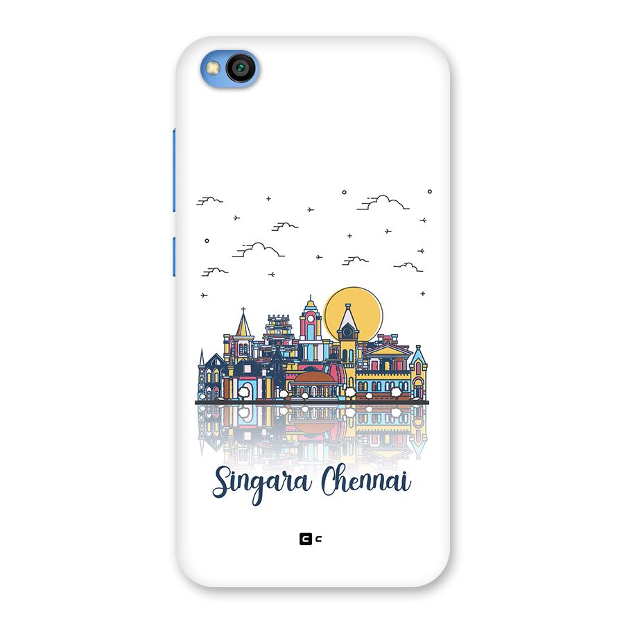 Chennai City Back Case for Redmi Go