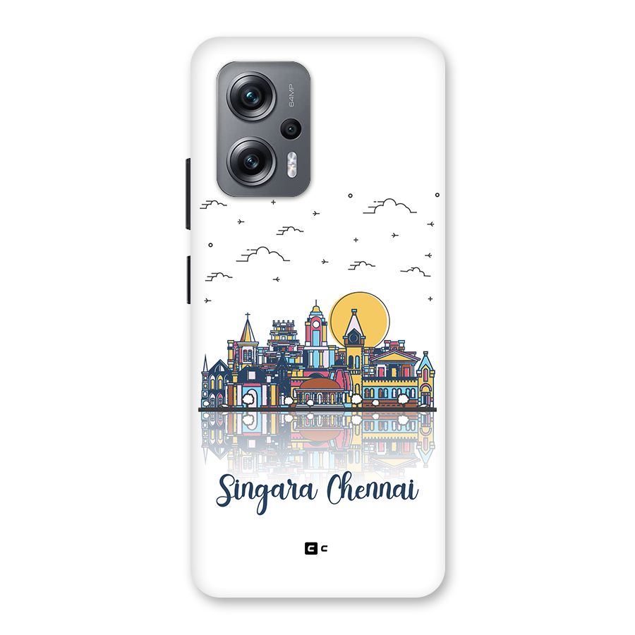 Chennai City Back Case for Redmi K50i