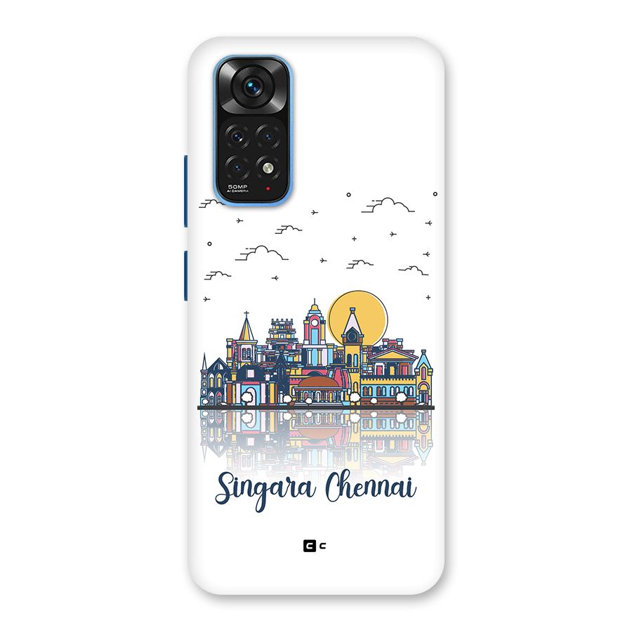 Chennai City Back Case for Redmi Note 11S