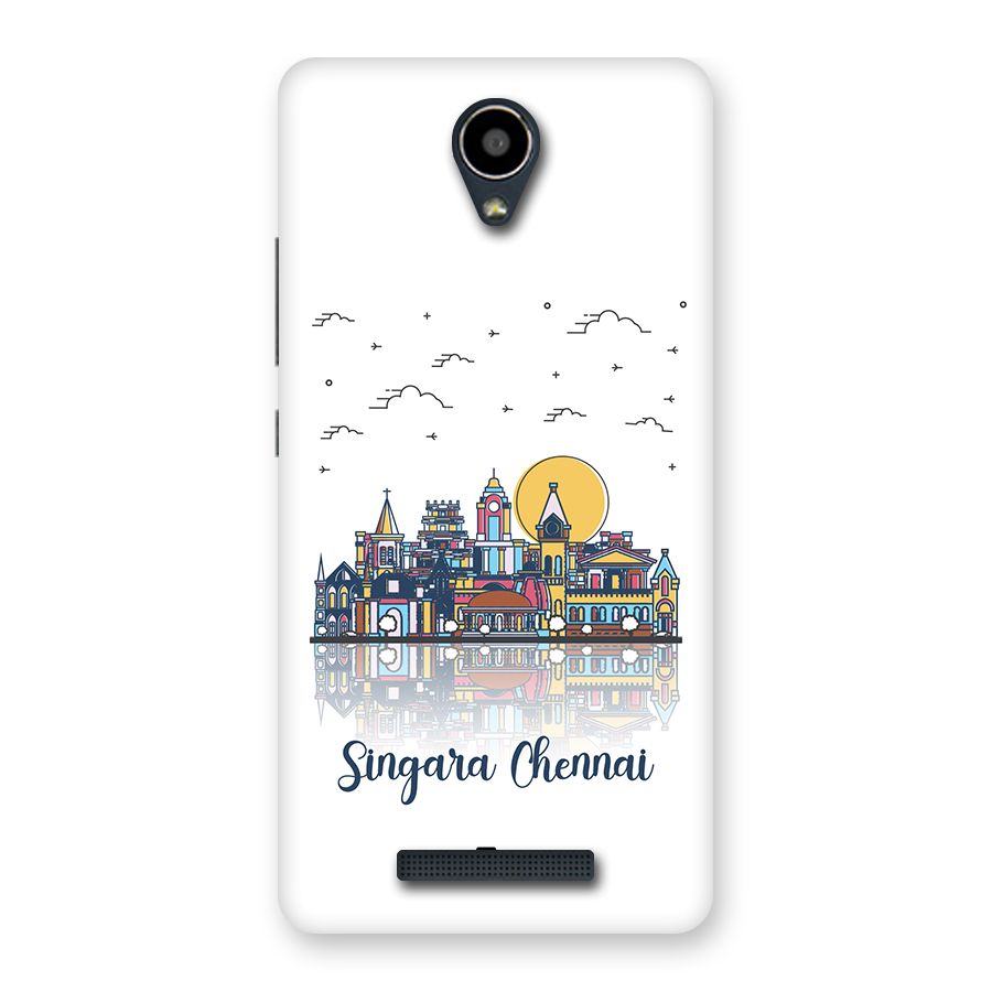 Chennai City Back Case for Redmi Note 2