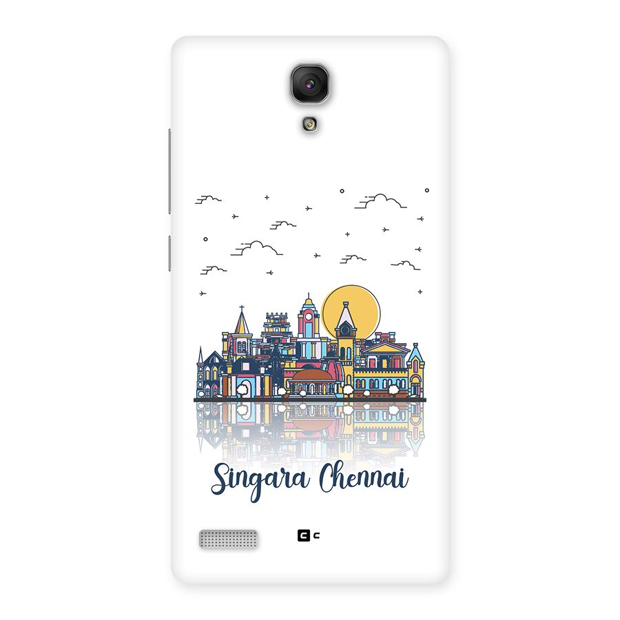 Chennai City Back Case for Redmi Note Prime
