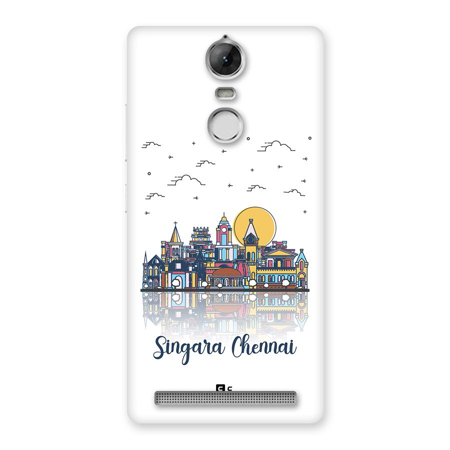 Chennai City Back Case for Vibe K5 Note