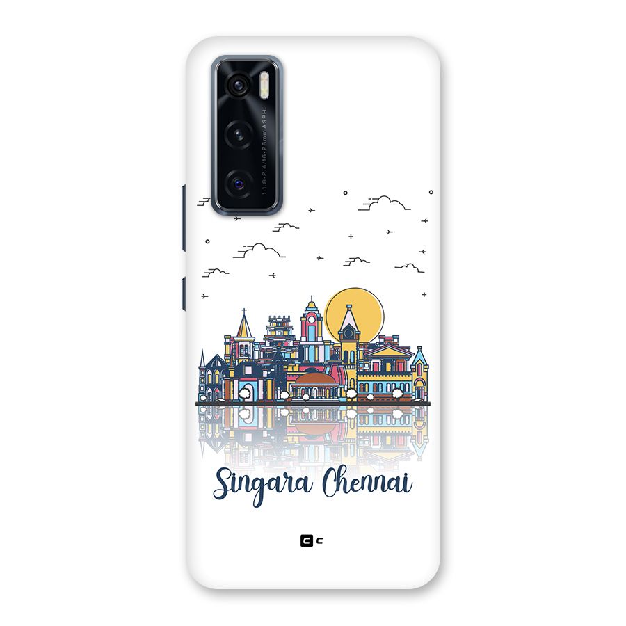 Chennai City Back Case for Vivo V20 SE