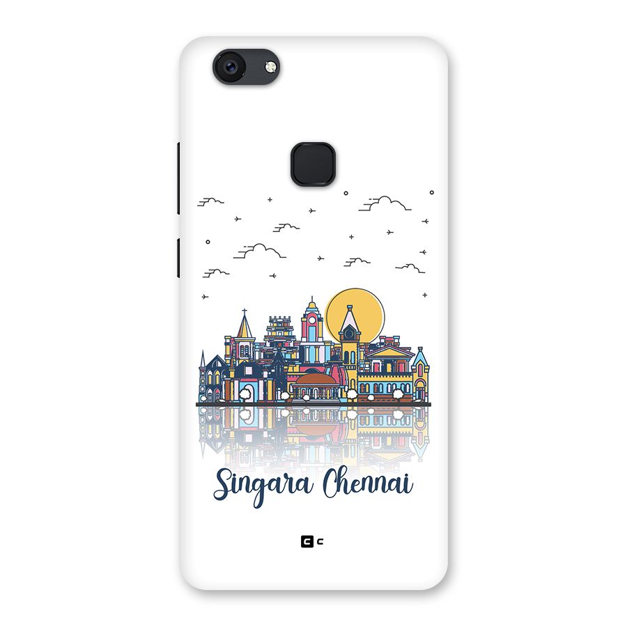 Chennai City Back Case for Vivo V7 Plus