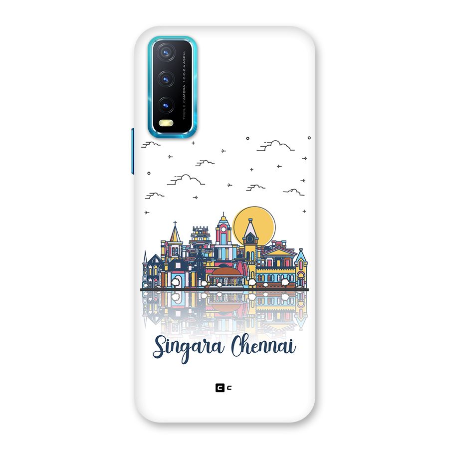 Chennai City Back Case for Vivo Y20A