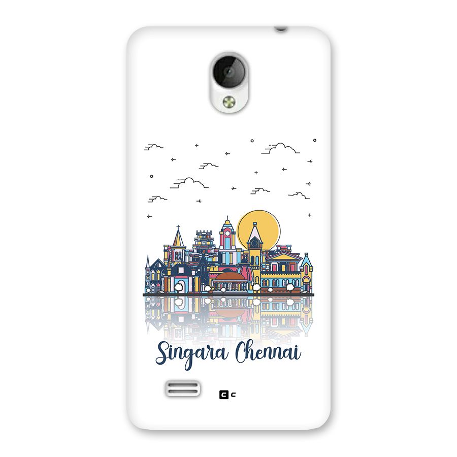 Chennai City Back Case for Vivo Y21