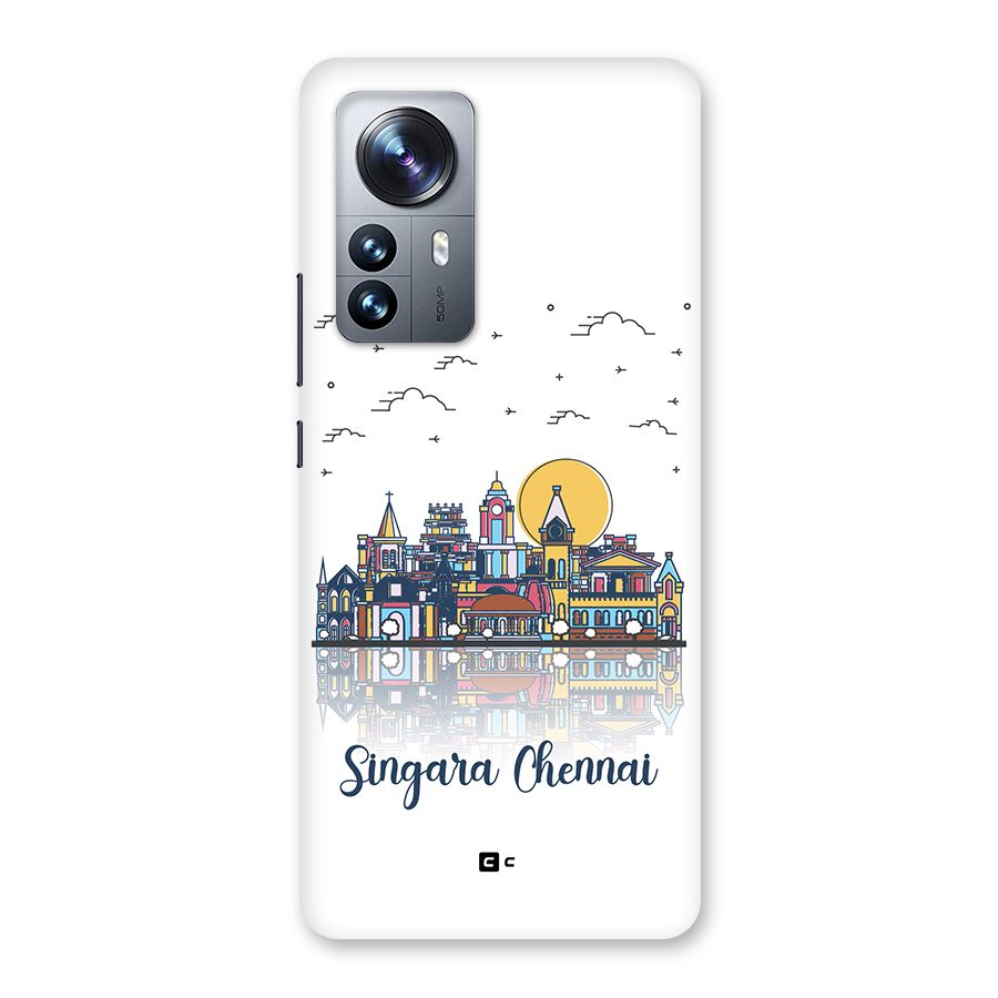 Chennai City Back Case for Xiaomi 12 Pro