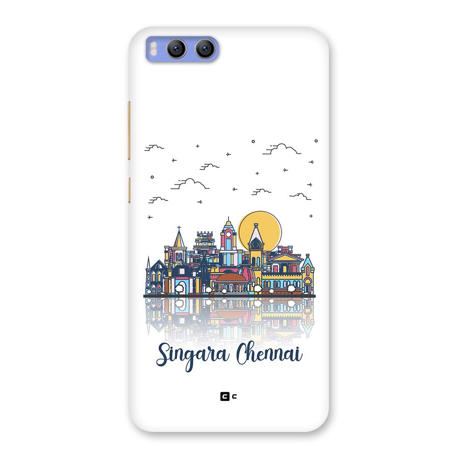 Chennai City Back Case for Xiaomi Mi 6