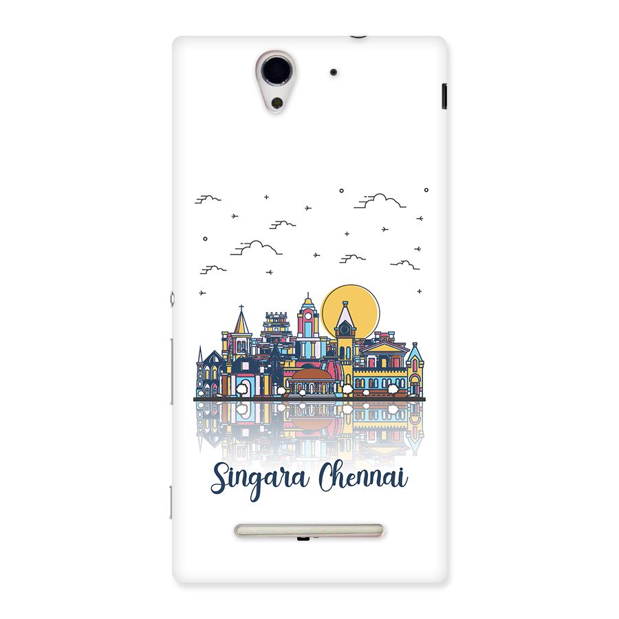 Chennai City Back Case for Xperia C3