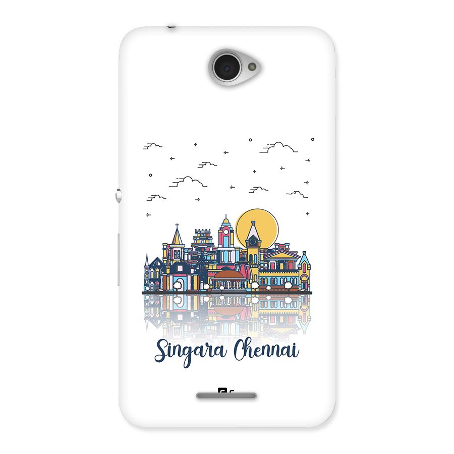 Chennai City Back Case for Xperia E4