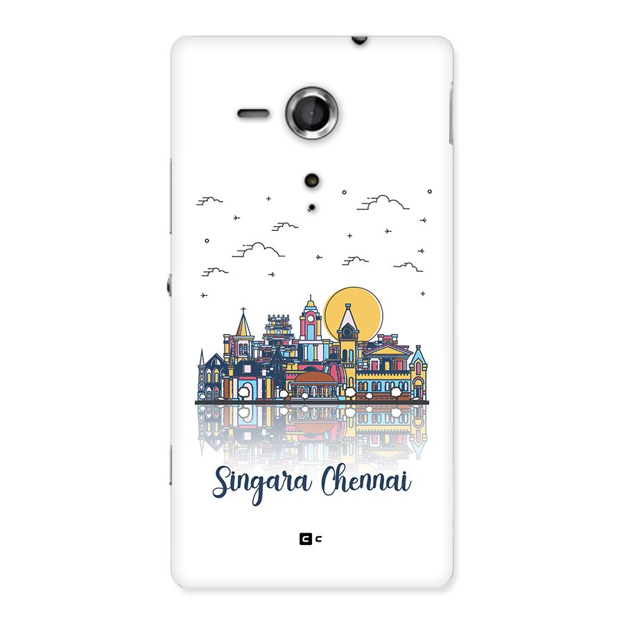 Chennai City Back Case for Xperia Sp