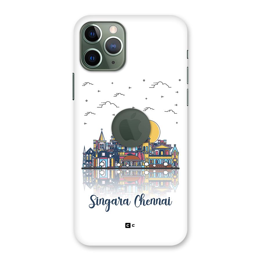 Chennai City Back Case for iPhone 11 Pro Logo Cut