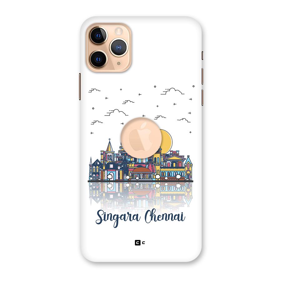 Chennai City Back Case for iPhone 11 Pro Max Logo Cut