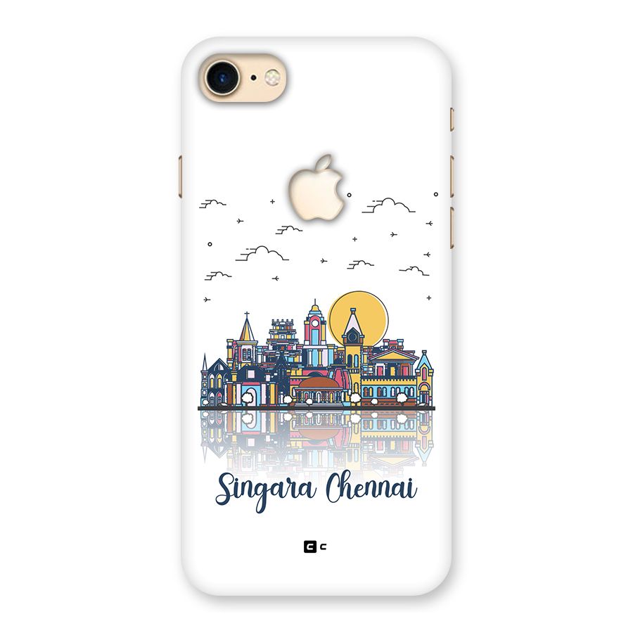 Chennai City Back Case for iPhone 7 Apple Cut