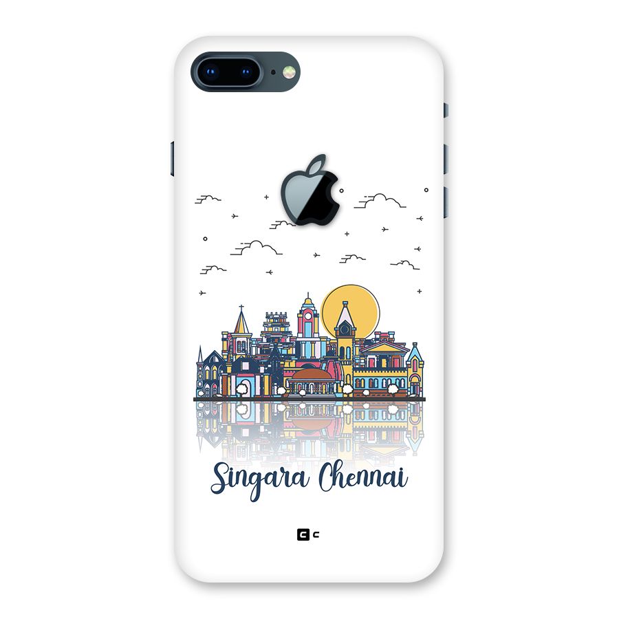 Chennai City Back Case for iPhone 7 Plus Apple Cut