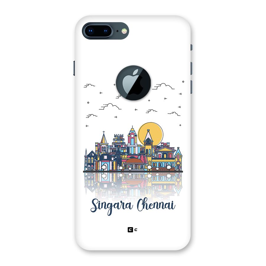 Chennai City Back Case for iPhone 7 Plus Logo Cut