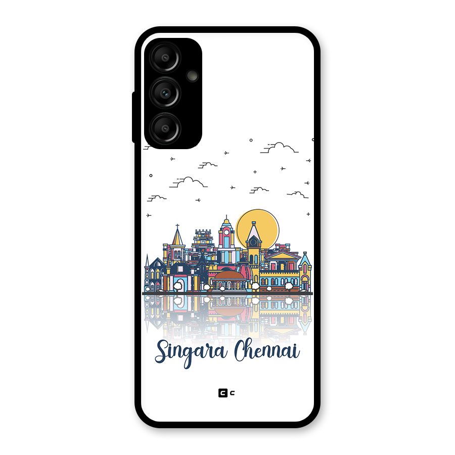 Chennai City Glass Back Case for Galaxy A14 5G