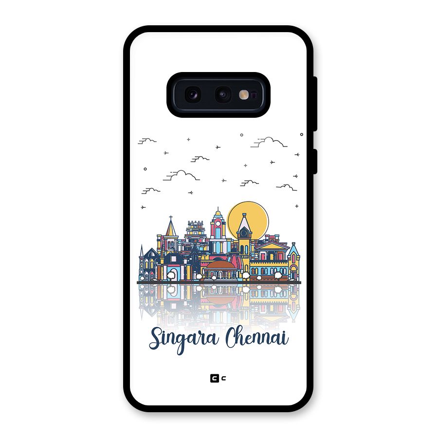 Chennai City Glass Back Case for Galaxy S10e