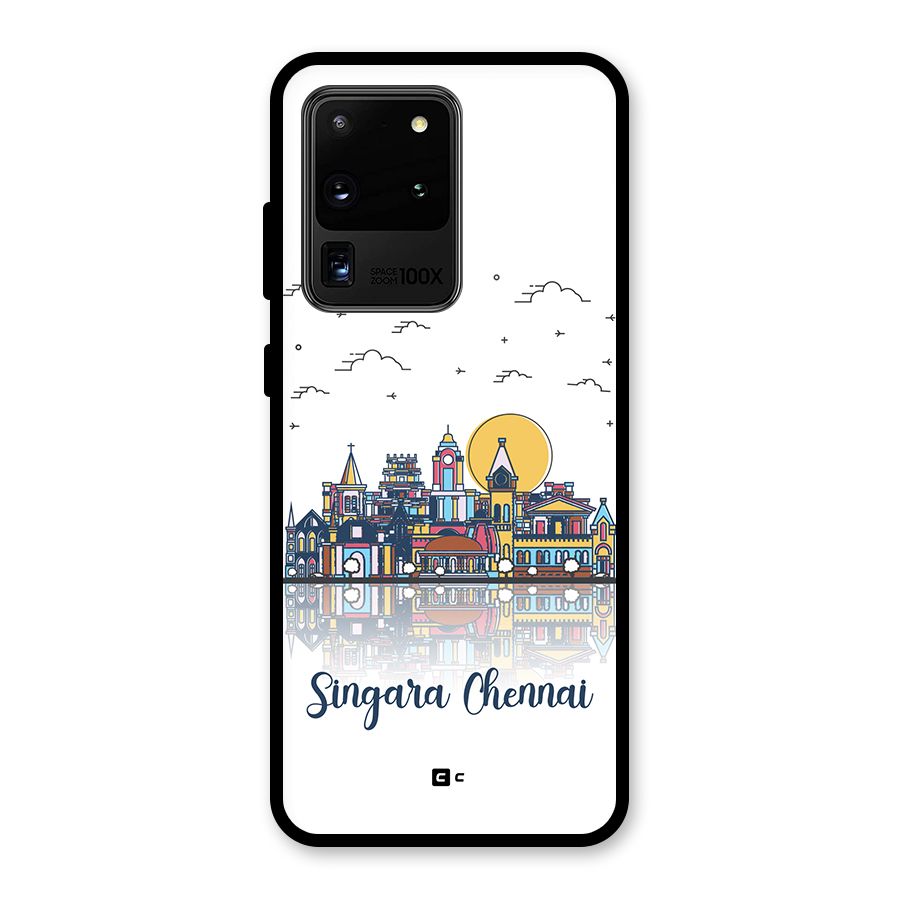 Chennai City Glass Back Case for Galaxy S20 Ultra