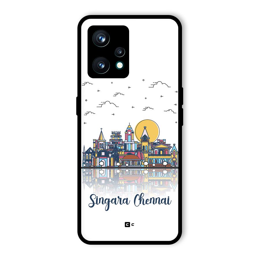 Chennai City Glass Back Case for Realme 9 Pro Plus 5G