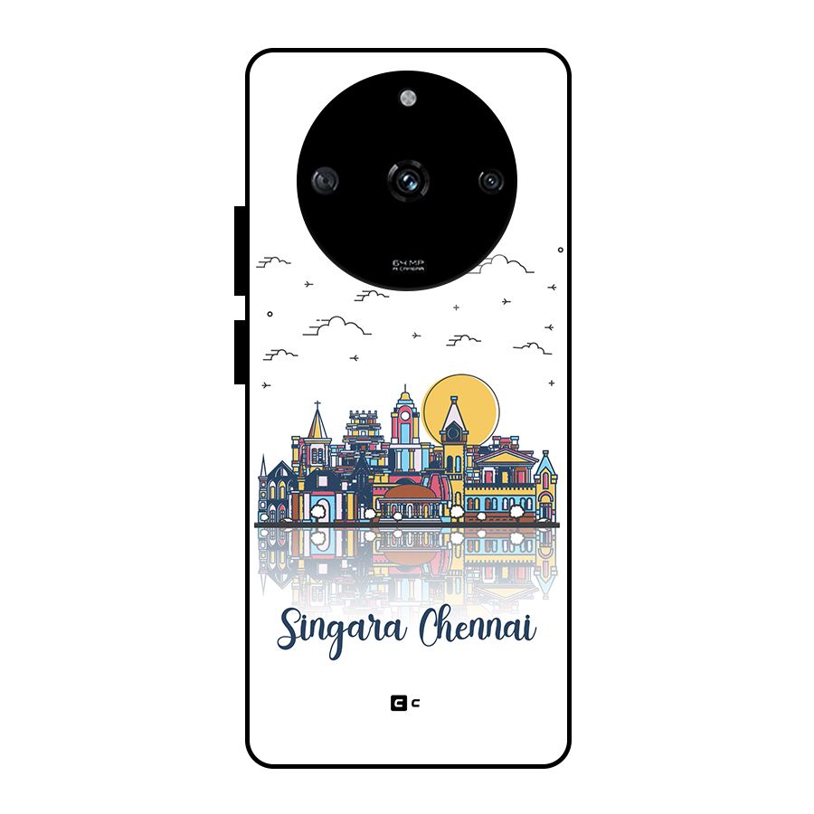 Chennai City Glass Back Case for Realme Narzo 60 5G