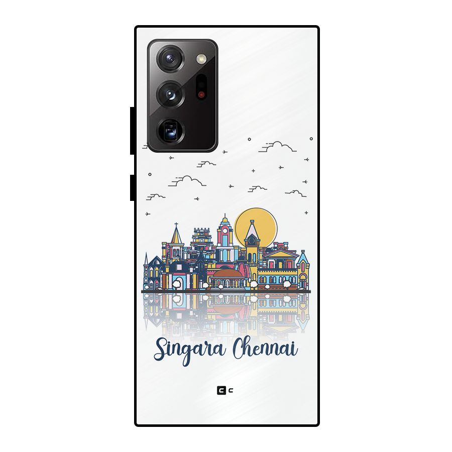 Chennai City Metal Back Case for Galaxy Note 20 Ultra 5G