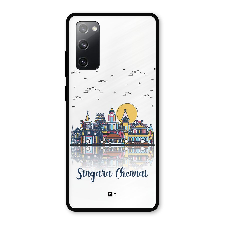 Chennai City Metal Back Case for Galaxy S20 FE 5G
