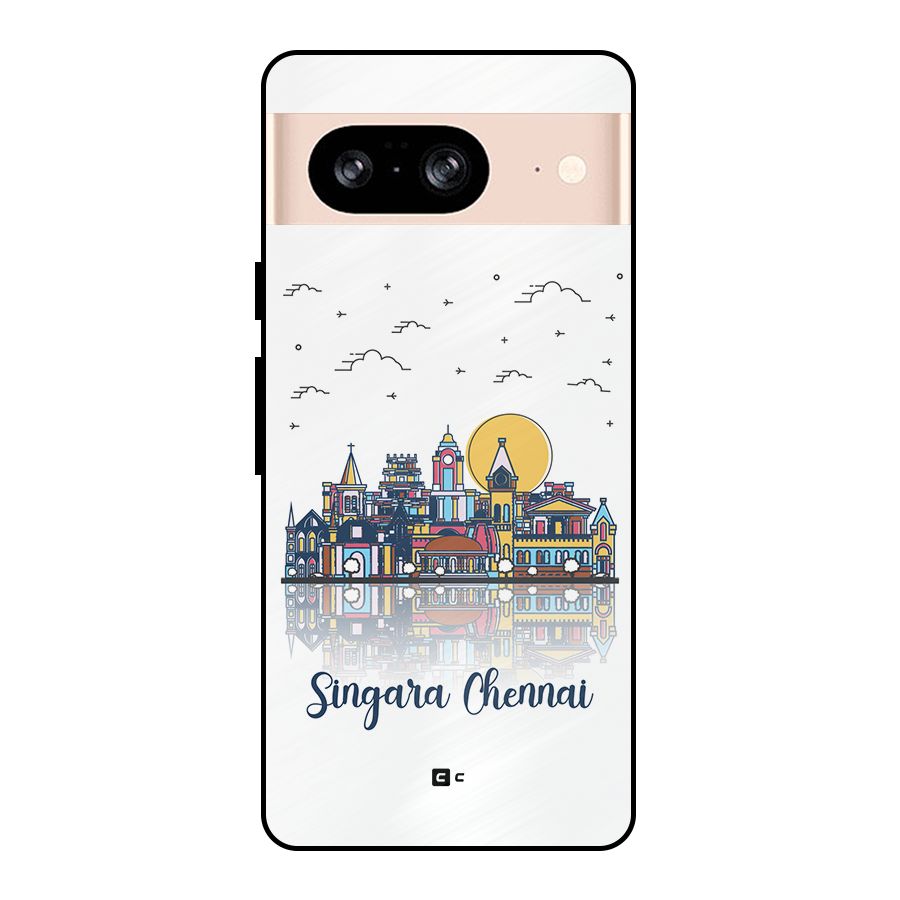 Chennai City Metal Back Case for Google Pixel 8