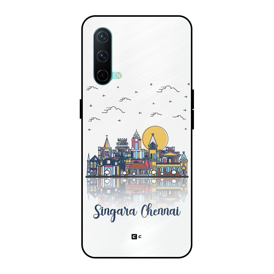 Chennai City Metal Back Case for OnePlus Nord CE 5G
