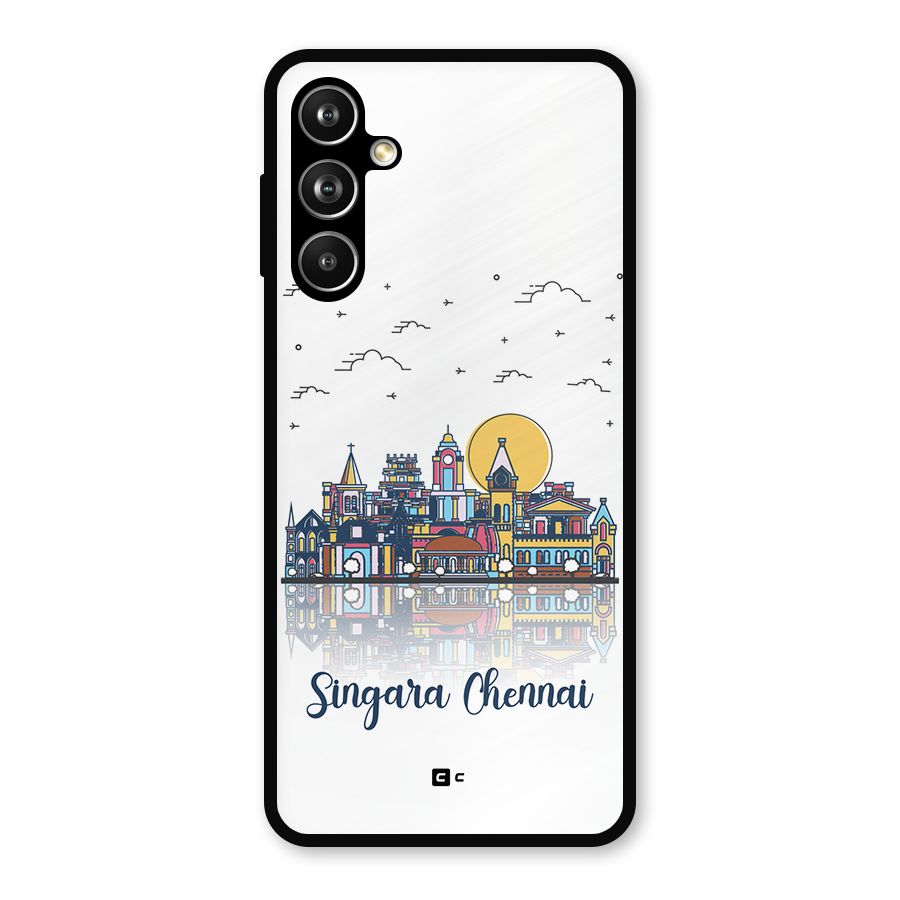 Chennai City Metal Back Case for Samsung Galaxy M54