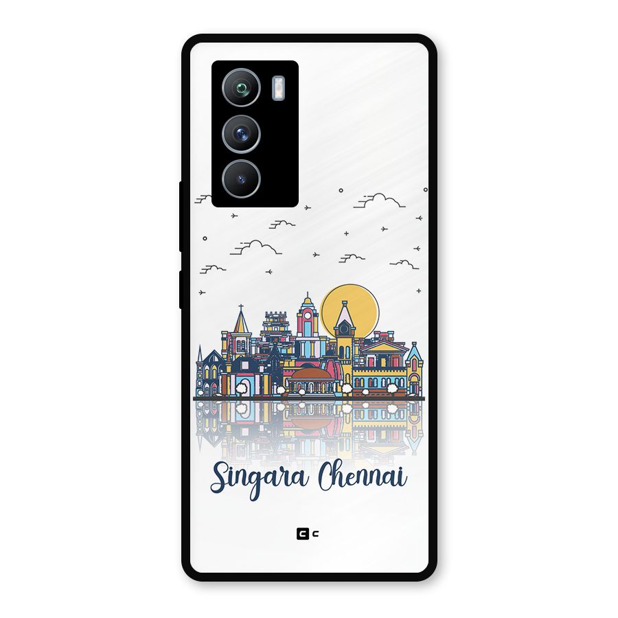 Chennai City Metal Back Case for iQOO 9 SE