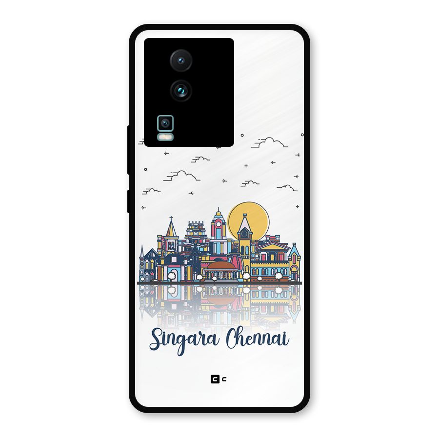 Chennai City Metal Back Case for iQOO Neo 7