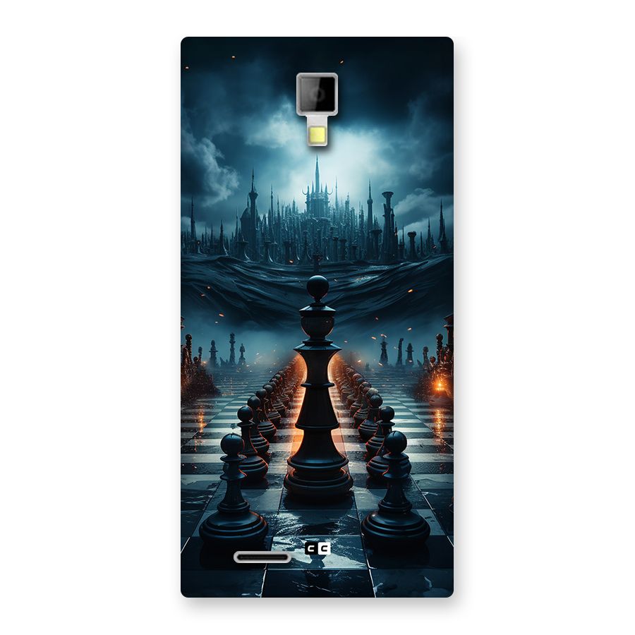 Chess World Back Case for Canvas Xpress A99