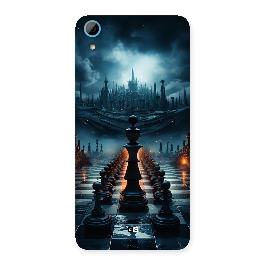 Chess World Back Case for Desire 826