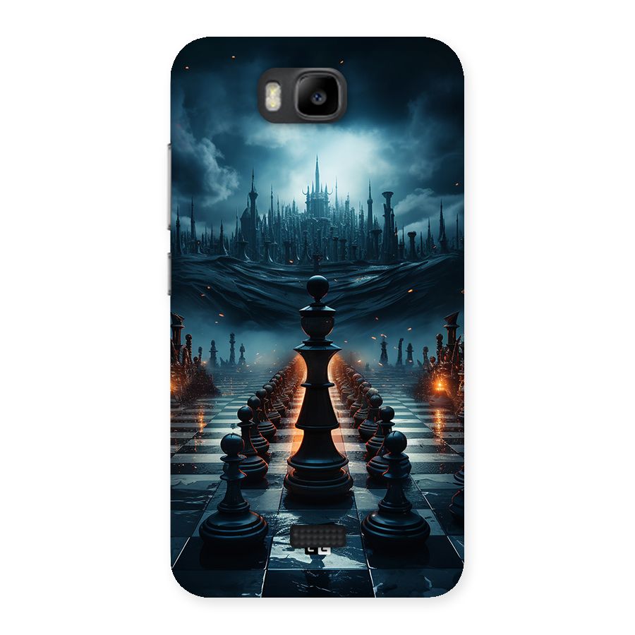 Chess World Back Case for Honor Bee