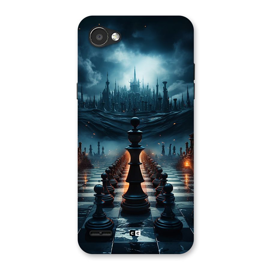 Chess World Back Case for LG Q6