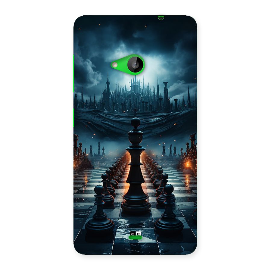 Chess World Back Case for Lumia 535