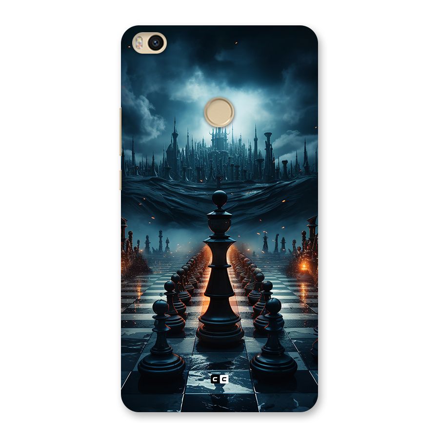 Chess World Back Case for Mi Max 2