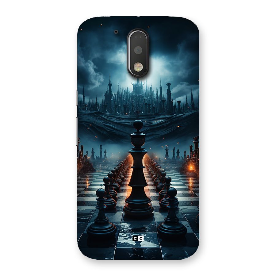 Chess World Back Case for Moto G4