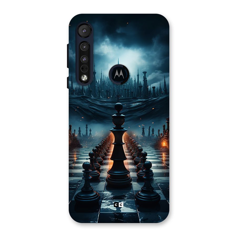 Chess World Back Case for Motorola One Macro