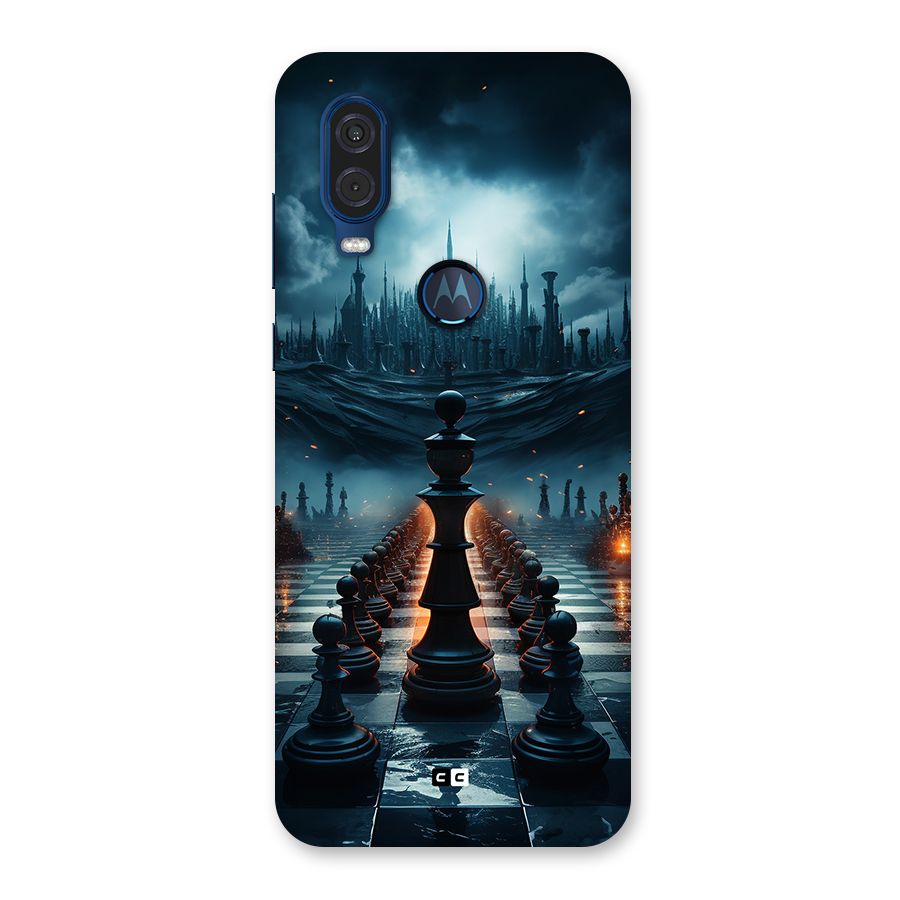 Chess World Back Case for Motorola One Vision