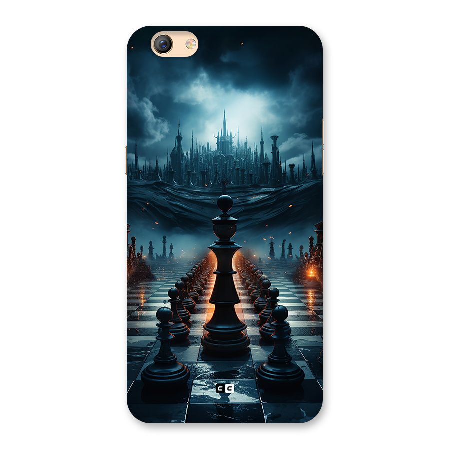 Chess World Back Case for Oppo F3 Plus